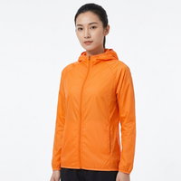 Packable Rain Jacket - Lightweight Hooded Cycling Jacket
