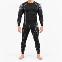 Base Layer for Men - Thermal Underwear Set - Long Sleeve Shirt & Pants
