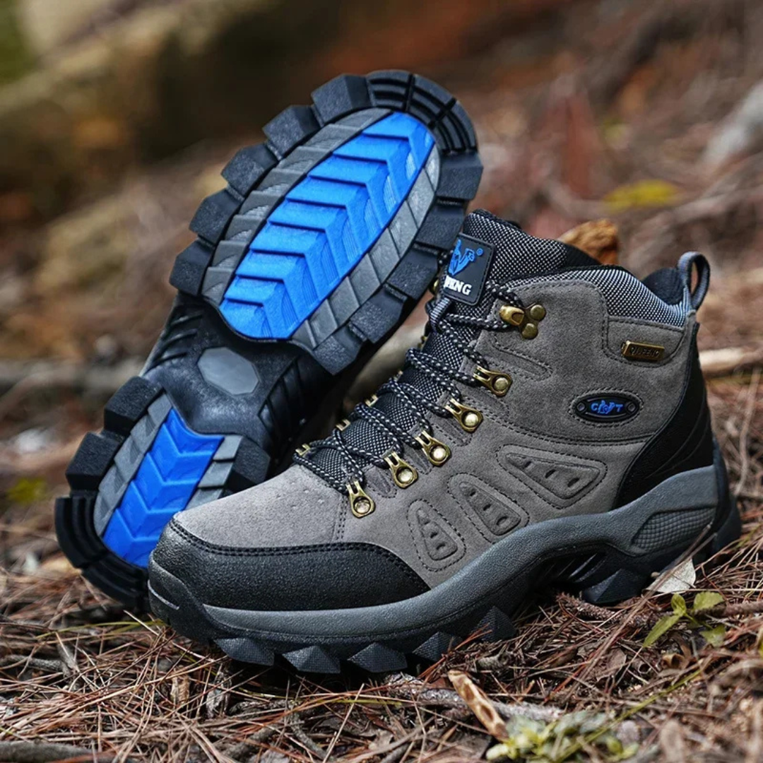 Men's Hiking Boots - Orthopedic Support - Water-Resistant & Non-Slip