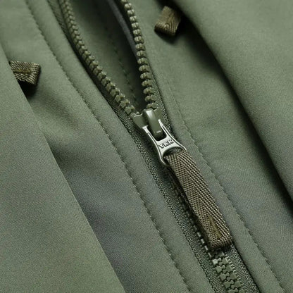 Softshelljacke Herren mit Fleecefutter wasserabweisend