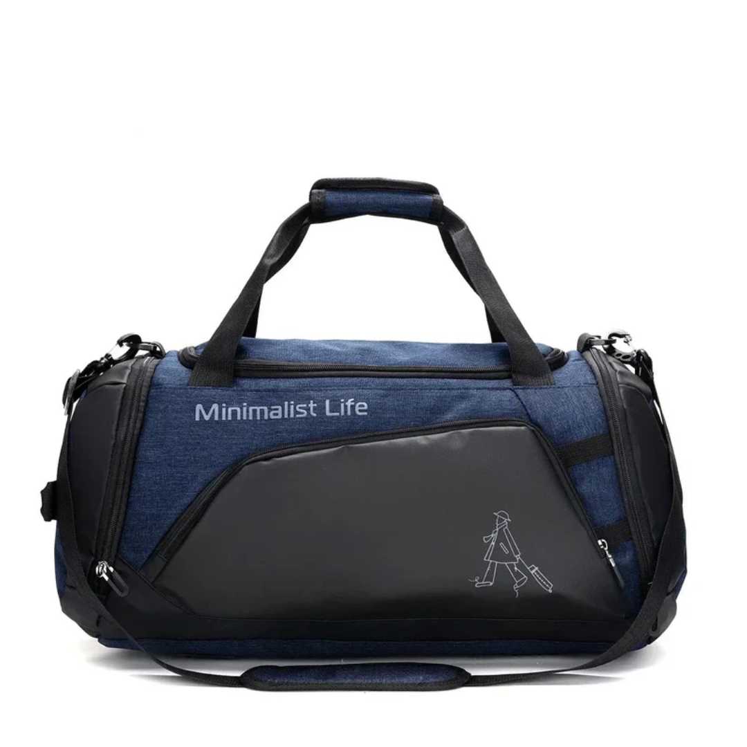 Water-Resistant Sports Duffel Bag – Multiple Compartments – Shoe Compartment