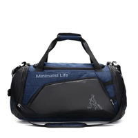 Water-Resistant Sports Duffel Bag – Multiple Compartments – Shoe Compartment