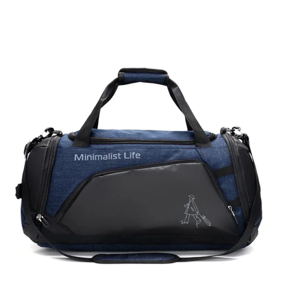 Water-Resistant Sports Duffel Bag – Multiple Compartments – Shoe Compartment