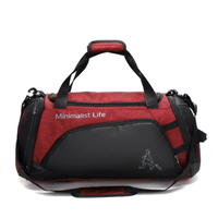 Water-Resistant Sports Duffel Bag – Multiple Compartments – Shoe Compartment
