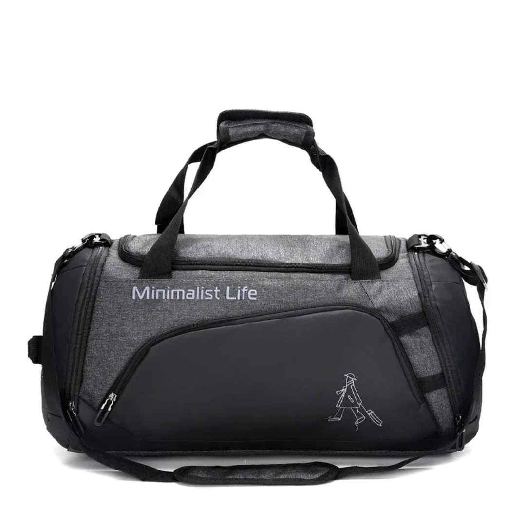 Water-Resistant Sports Duffel Bag – Multiple Compartments – Shoe Compartment