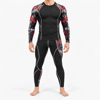 Base Layer for Men - Thermal Underwear Set - Long Sleeve Shirt & Pants