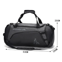 Water-Resistant Sports Duffel Bag – Multiple Compartments – Shoe Compartment