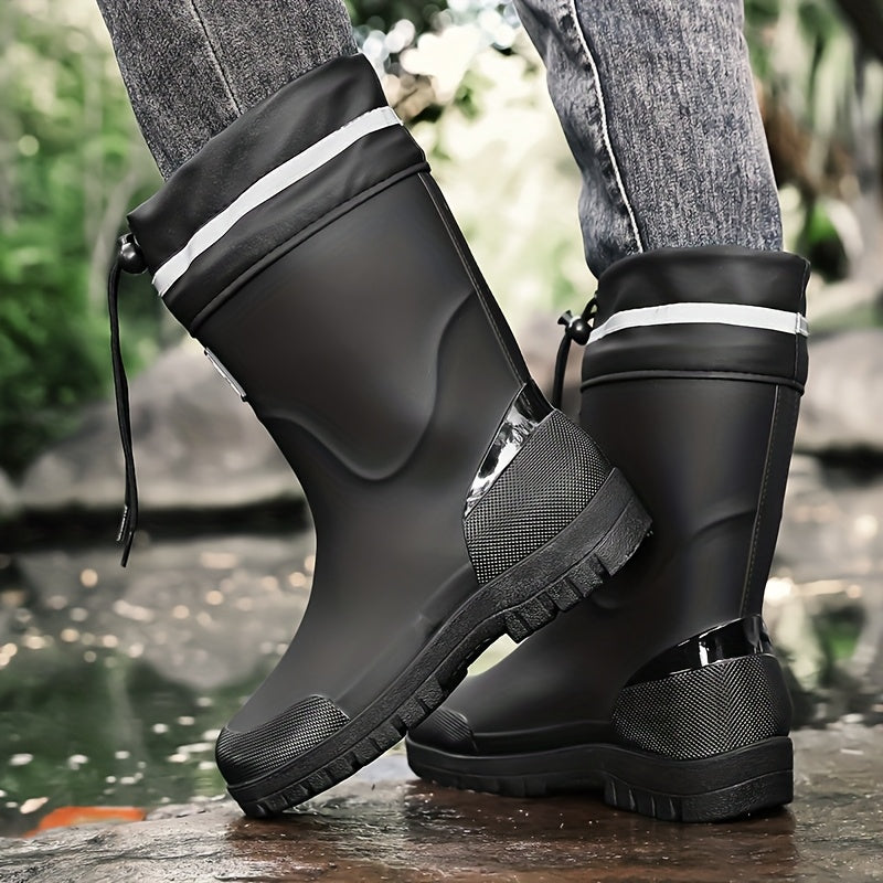 Gummistiefel Herren halbhoch wasserdicht