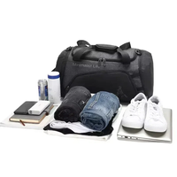 Water-Resistant Sports Duffel Bag – Multiple Compartments – Shoe Compartment