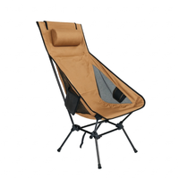 Portable Camping Chair – Foldable Design – High Back Support