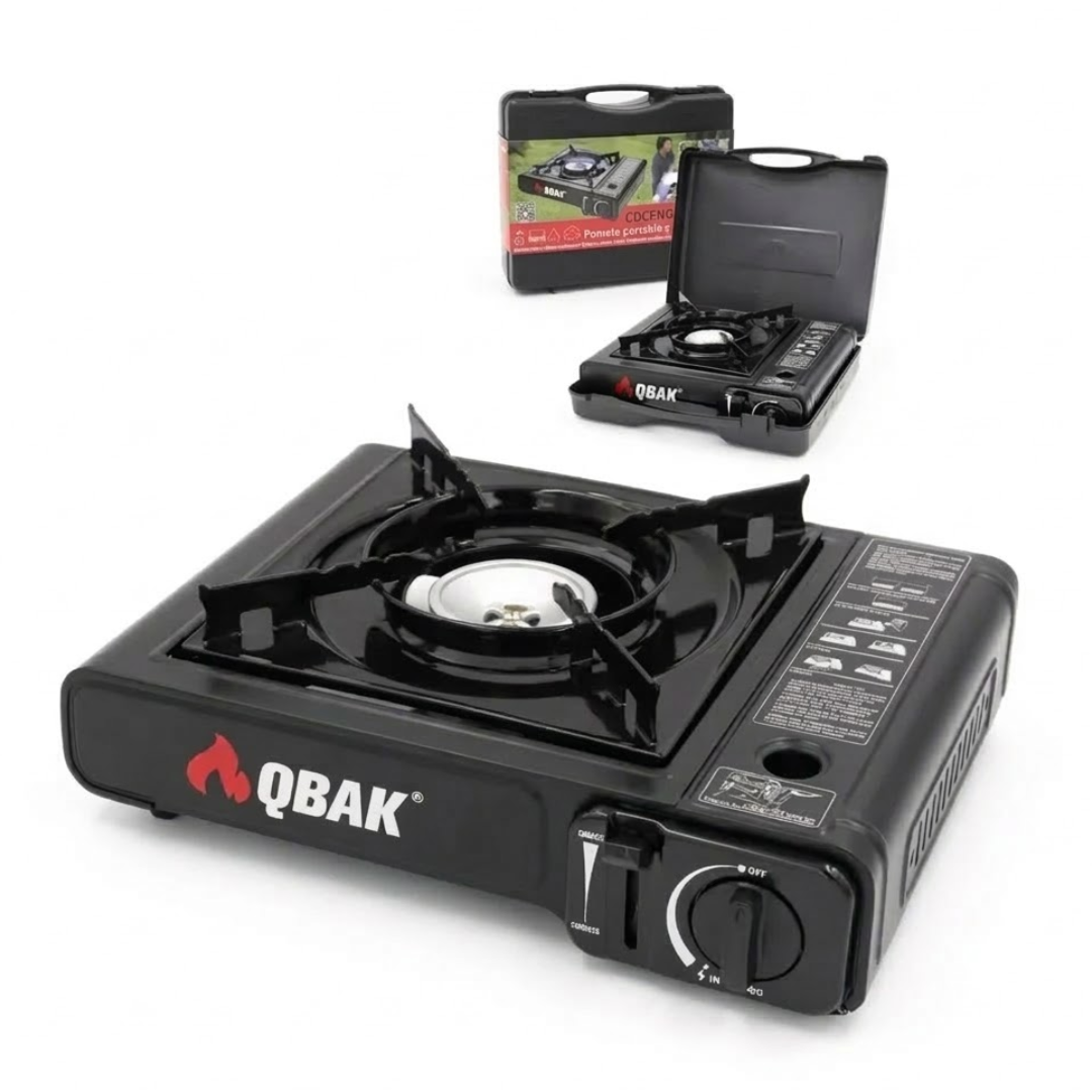Portable Camping Stove – Automatic Ignition – Precision Heat Control