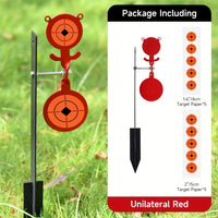 Shooting Target - Self-Resetting 360° Spinner - Slingshot & Air Gun