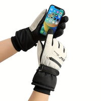 Ski Gloves - Waterproof - Touchscreen Compatible
