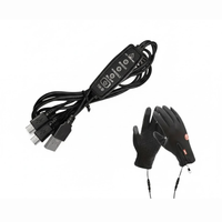 Heated Gloves - USB Electric Winter Gloves - Touchscreen, Unisex