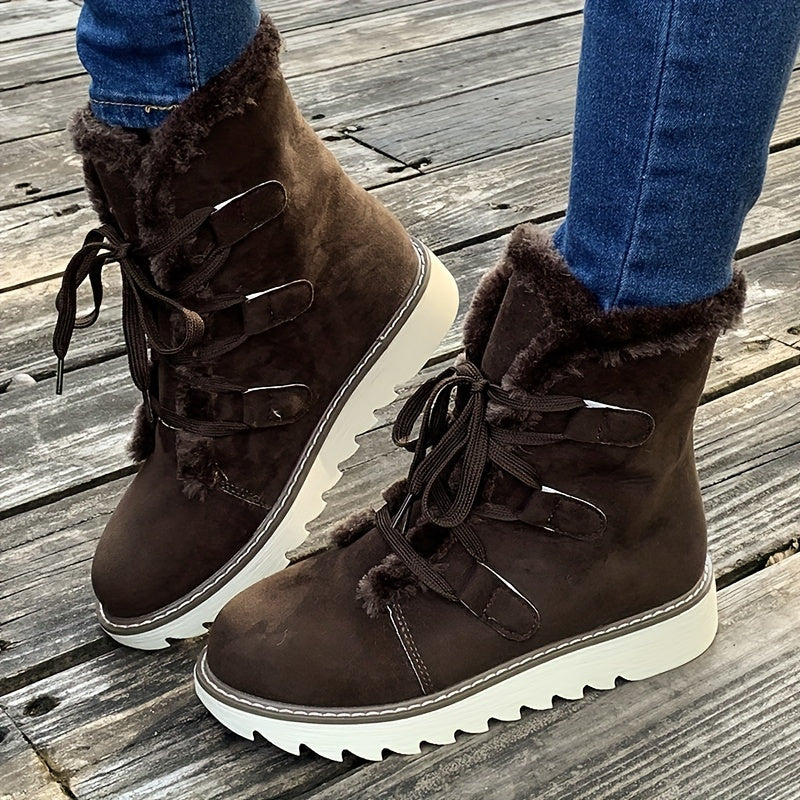 platform winter boots women