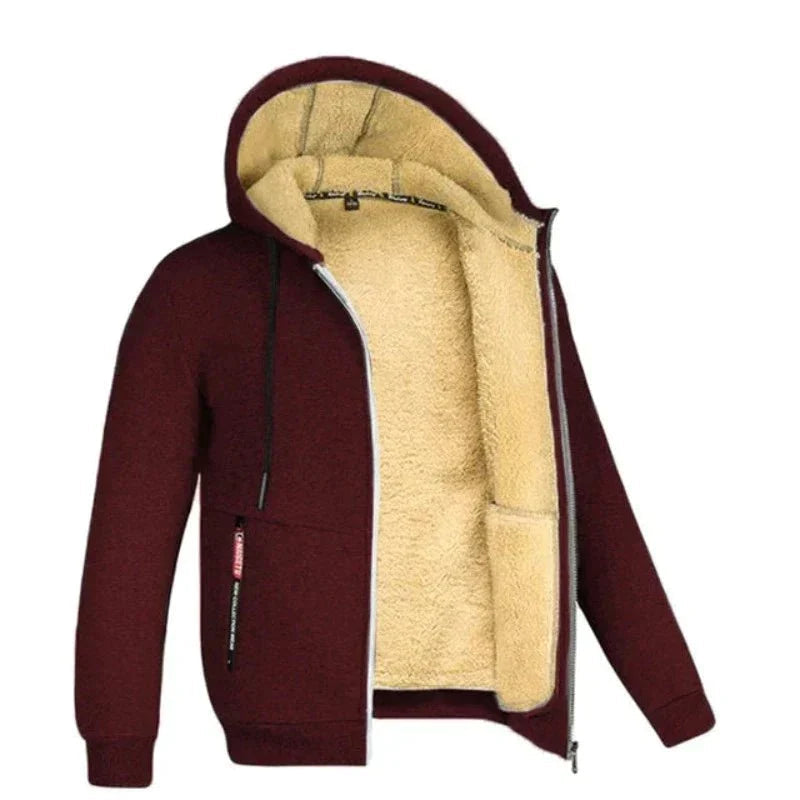 sherpa fleece jacket