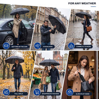 Inverted Umbrella - Automatic Open & Close - Compact Folding