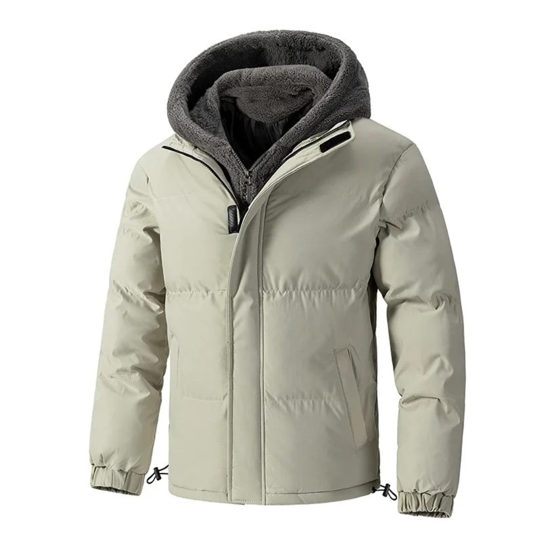 Men's Winter Jacket - Waterproof & Windproof - Fleece-Lined
