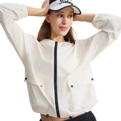 Women's UV Protection Jacket - Ultra-Lightweight & Packable - Water-Resistant