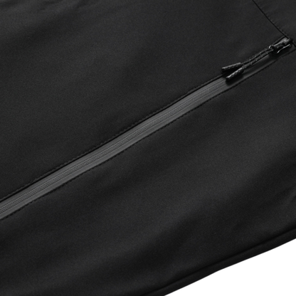 Men's Softshell Jacket - Removable Hood - Fleece Lined