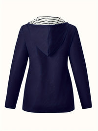 Women's Rain Jacket - Lightweight & Packable - Water-Repellent with Hood