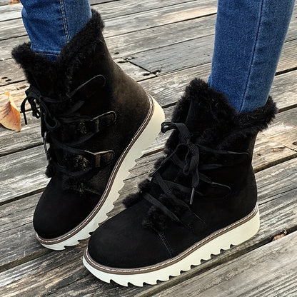 platform winter boots women