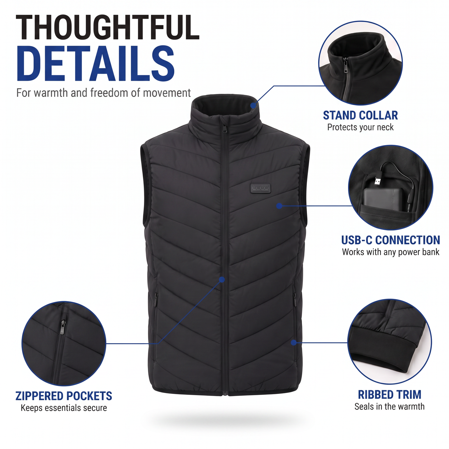 heated vest - view 3