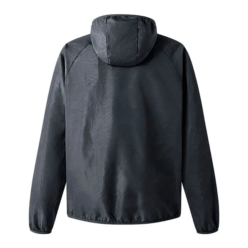 Windbreaker Jacket - Lightweight & Water-Repellent - Packs Into Its Own Pouch