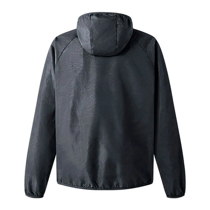 Windbreaker Jacket - Lightweight & Water-Repellent - Packs Into Its Own Pouch