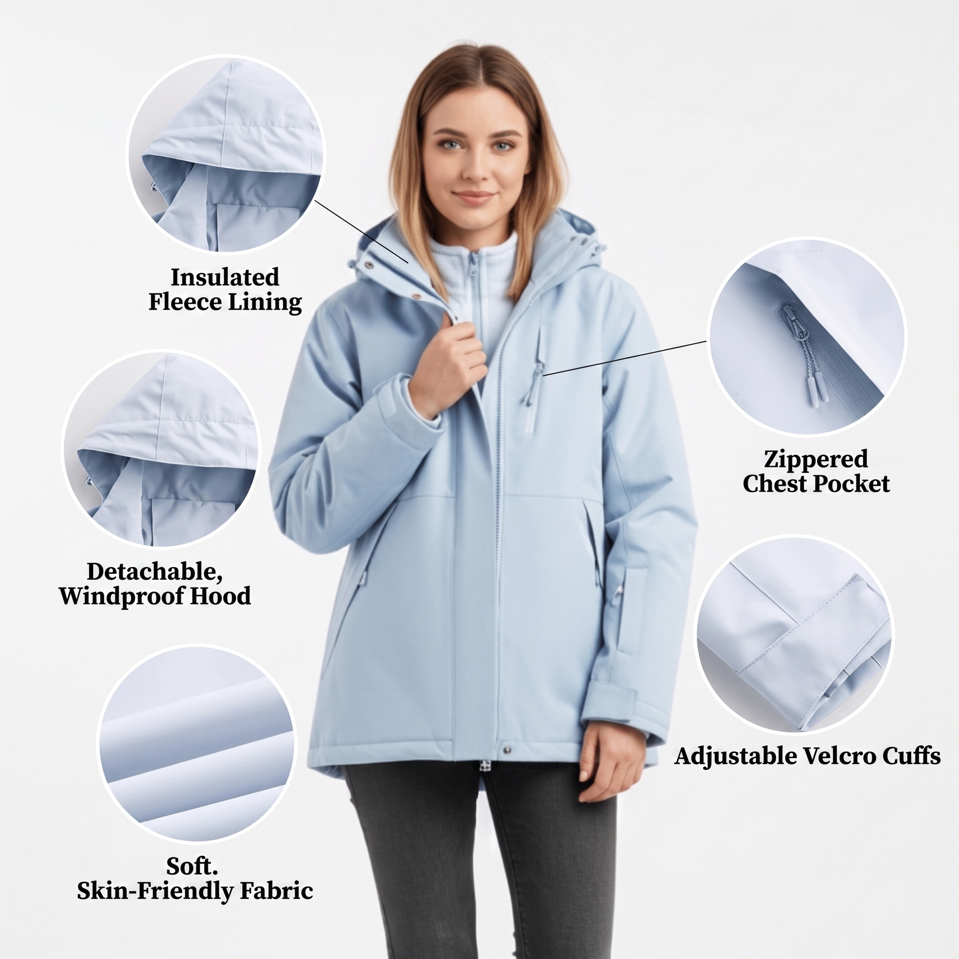 rain jacket for women