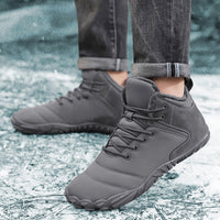 Waterproof Winter Barefoot Shoes - Warm Fleece Lining - Wide Toe Box