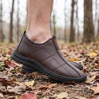 Slip-On Winter Boots for Men - Warm-Lined - Waterproof