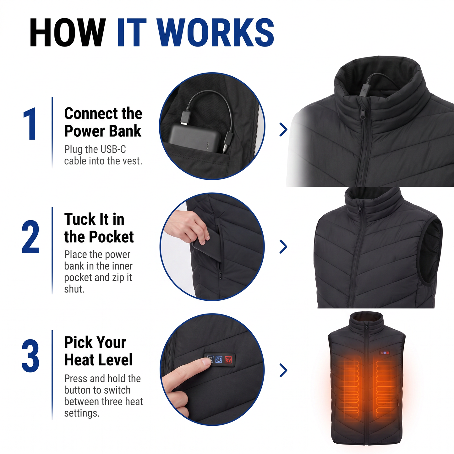 heated vest - view 5