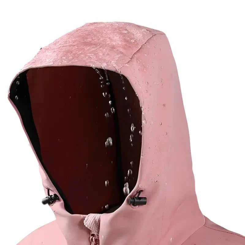 Women's Softshell Jacket - Water-Resistant & Hooded - Fleece Lined