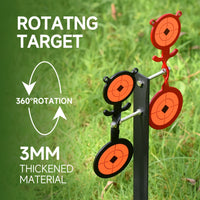 Shooting Target - Self-Resetting 360° Spinner - Slingshot & Air Gun
