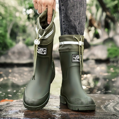 Gummistiefel Herren halbhoch wasserdicht