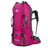 60L Hiking Backpack – Water-Resistant – Trekking