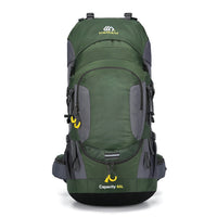 60L Outdoor Backpack – Waterproof - Nylon