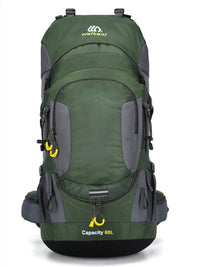 60L Outdoor Backpack – Waterproof - Nylon