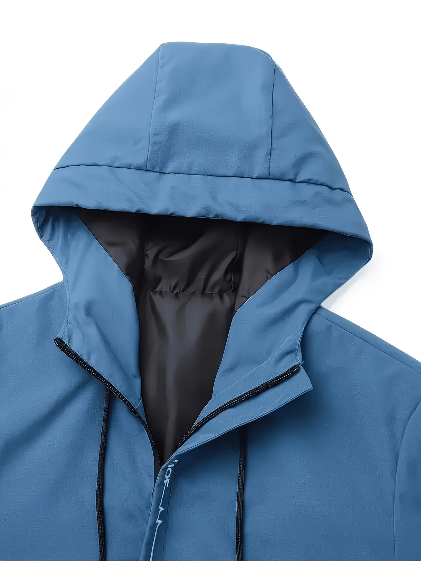 Men's Rain Jacket - Waterproof & Windproof - With Hood