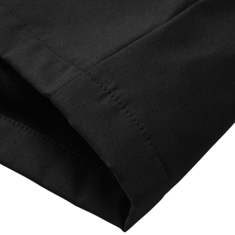 Men's Softshell Jacket - Removable Hood - Fleece Lined