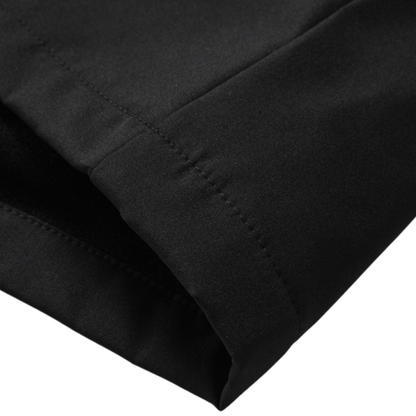 Men's Softshell Jacket - Removable Hood - Fleece Lined