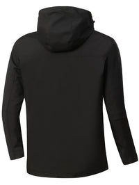 Men's Rain Jacket - Water-Repellent & Windproof - Hooded