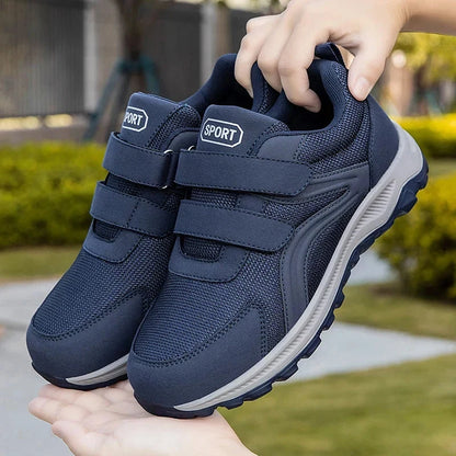 Orthopedic Shoes for Men - Wide Toe Box - Adjustable Velcro Straps
