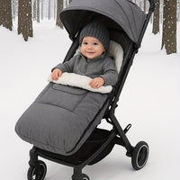 Stroller Footmuff for Winter - Kick-Proof Design - Thick & Warm Lined