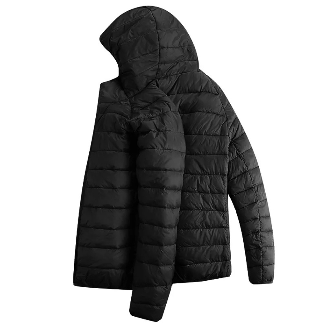Beheizte Jacke – Seitenansicht