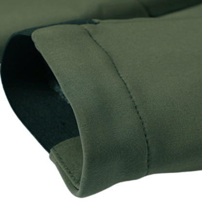 Men's Softshell Jacket - Fleece Lined & Windproof - Water-Repellent Shell