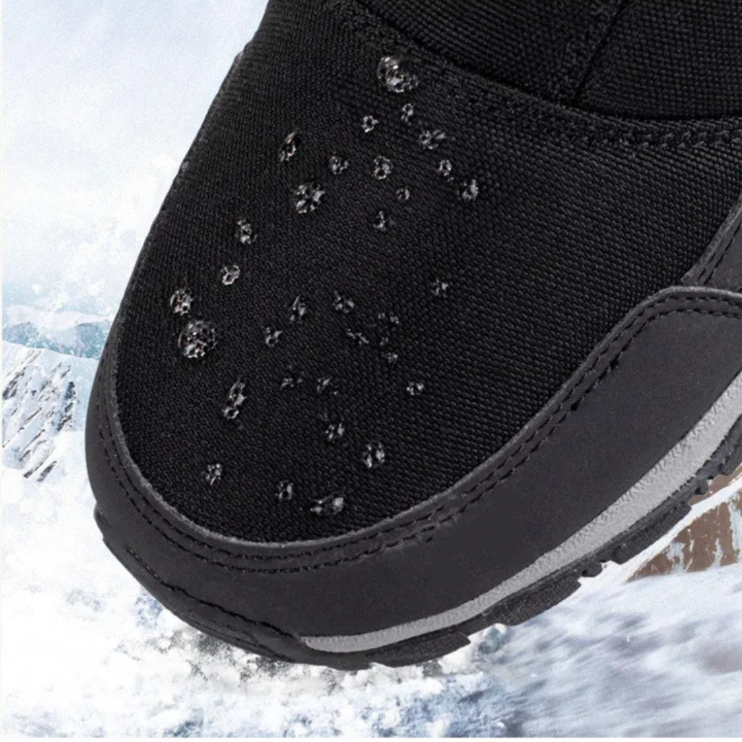 Winterstiefel Damen Wasserdicht & Gefüttert Oxford Gewebe