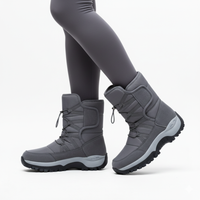 Women's Winter Boots - Waterproof & Warm Lined - Non-Slip Platform Sole