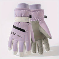 Ski Gloves - Waterproof - Touchscreen Compatible
